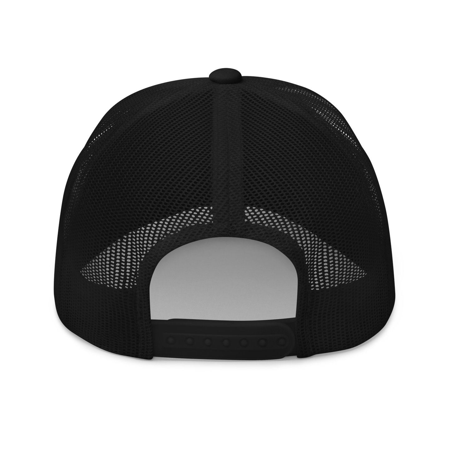 Rebel Parent Society Countercultural Trucker Hat, Black, Back Side