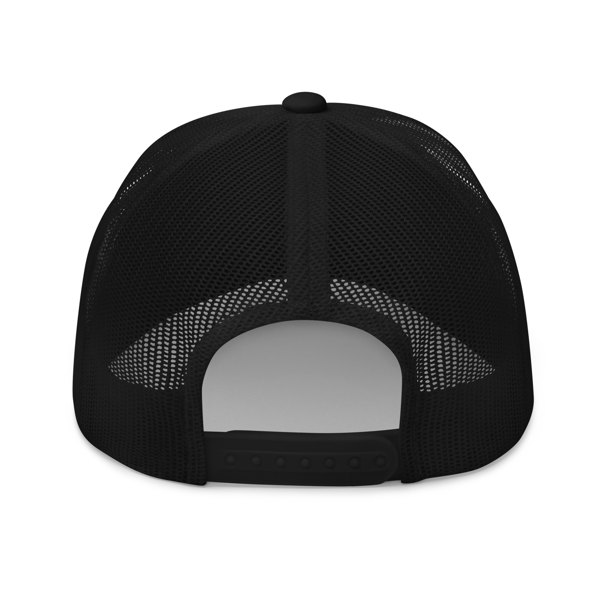Rebel Parent Society Countercultural Trucker Hat, Black, Back Side